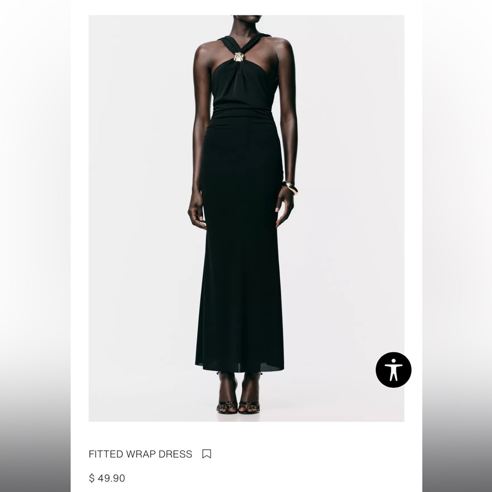 Zara Black dress